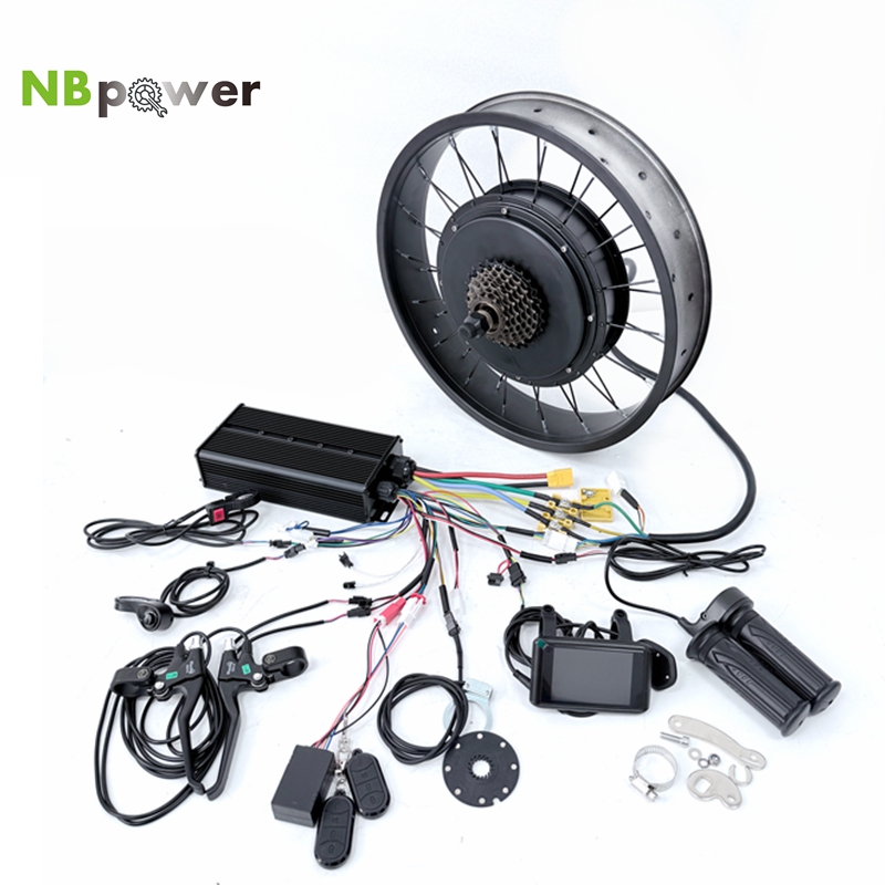 5000W Hub Motor Kit 72V - NBpower 72V 5000W 70-90km/h Kit di