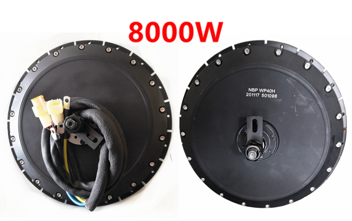 72V 8000W Brushless Hub Motor - US Stock QS273 40H Picco 8000W