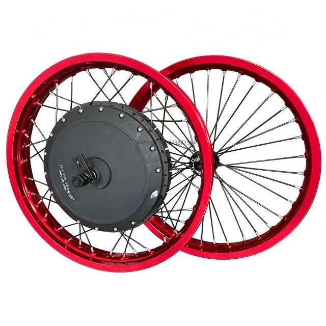 Electric Enduro Bike Frame With Motor Kit - Kit di conversione motore mozzo 72V