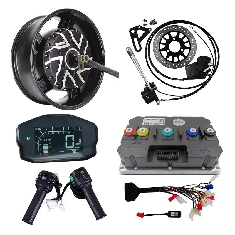 12000W Electric Motorcycle Hub Motor - Kit Motore Elettrico per Moto 6.0x17