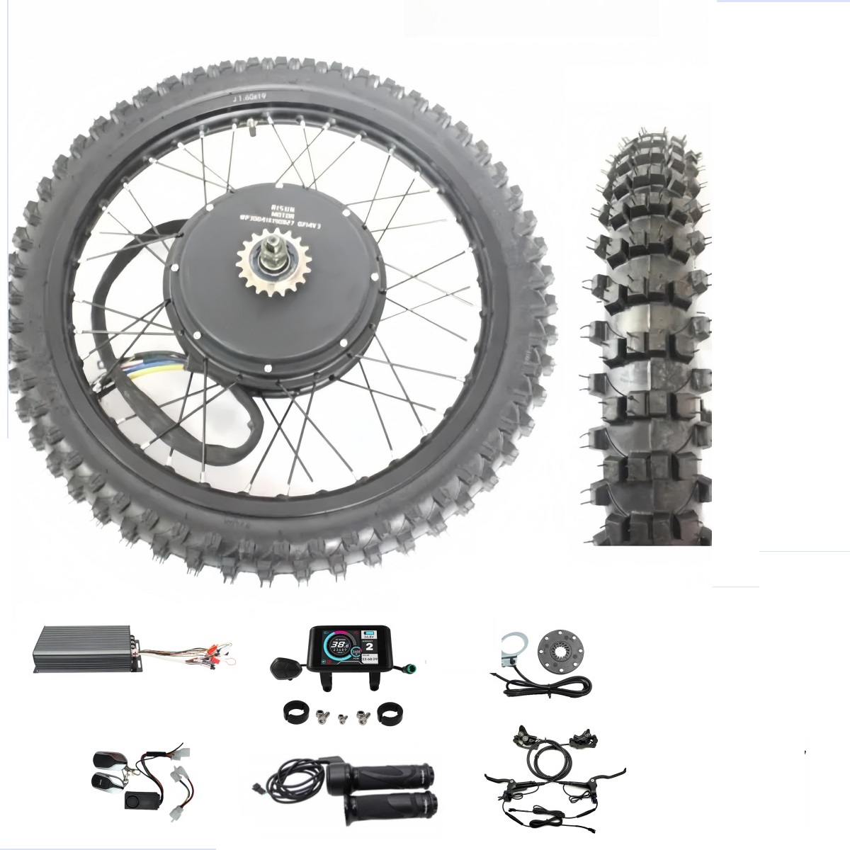 Kit di conversione ruota poste - 72V 8000W Brushless Hub Motor recensione e prezzo