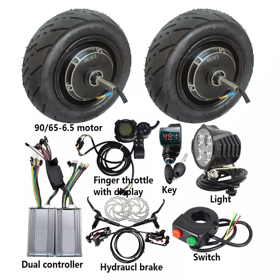 Kit di conversione Ebike 48V 2 - Dual Motor Ebike Kit 2000W recensione e prezzo