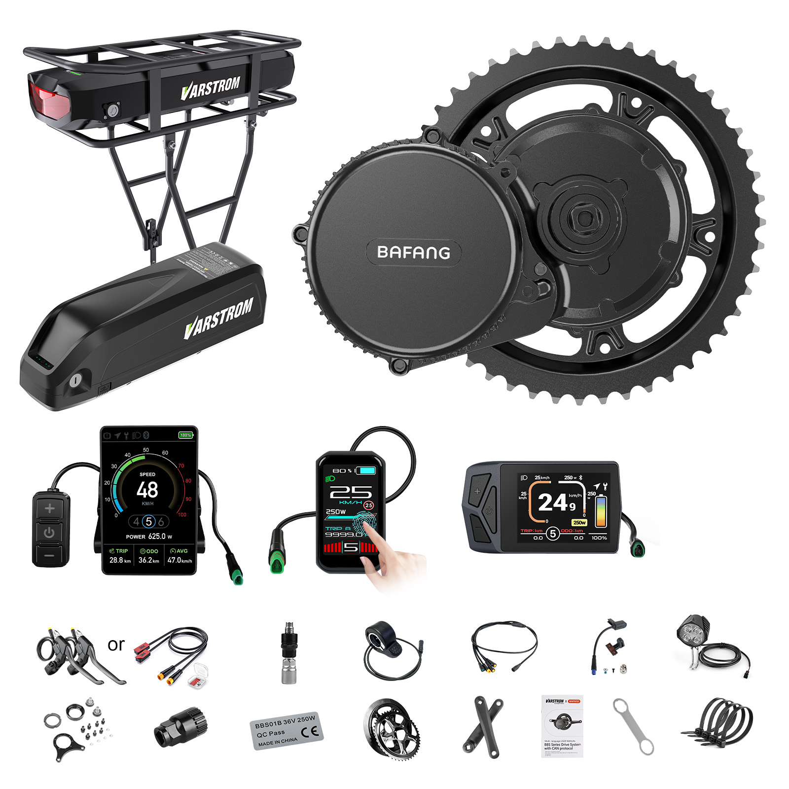 [Spedizione USA] Kit Motore Ce - Torque Sensor Mid Drive Motor Kit recensione e prezzo