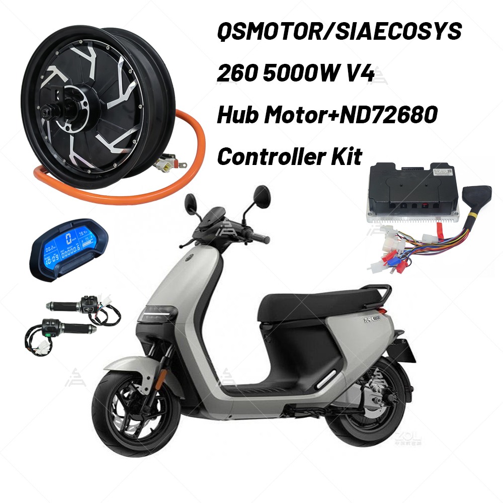 Motore QS 12*3.5 pollici 5000W - 5000W Hub Motor Kit 72V recensione e prezzo